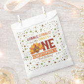 Kleine Turkse Herfst Thanksgiving 1e verjaardag Bedankzakje (Geknipt)