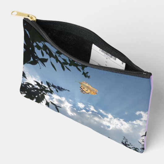 Kleine Turtoiseshell vlinder accessoire tas (Open)