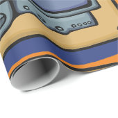 Kleine tv-set cadeaupapier (Rol Hoek)