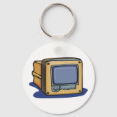 Kleine tv-set sleutelhanger (Voorkant)