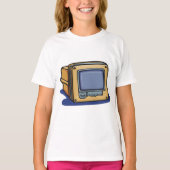 Kleine tv-set t-shirt (Voorkant)