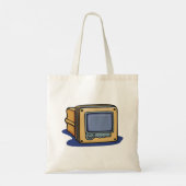 Kleine tv-set tote bag (Achterkant)
