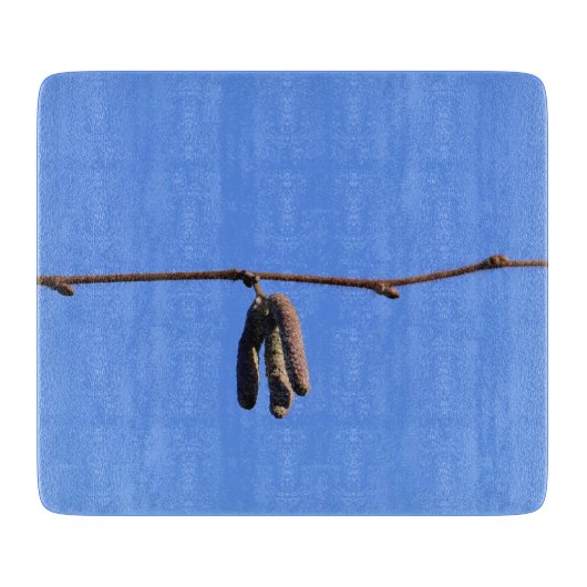 Kleine Twig op Blue Sky Snijplank (Voorkant)