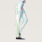 Kleine twijndraden met bladeren leggings (Rechts)