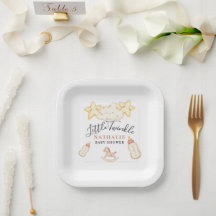 Kleine twinkelende ster droom baby shower 