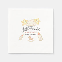 Kleine twinkelende ster droom baby shower 