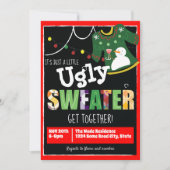Kleine Ugly Sweater die samenkomt Kaart (Voorkant)