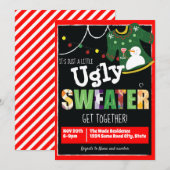 Kleine Ugly Sweater die samenkomt Kaart (Voorkant / Achterkant)