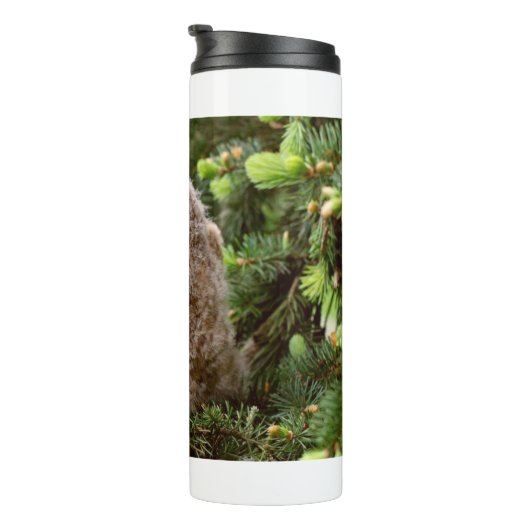 Kleine uil 11 thermosbeker (Geroteerd rechts)