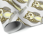 Kleine uil cadeaupapier (Rol Hoek)