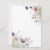 Kleine uitnodiging tot het indienen van Baby showe (Achterkant)