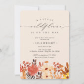 Kleine uitnodiging tot het indienen van Baby showe (Voorkant)