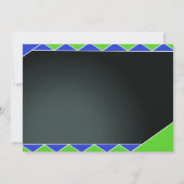 Kleine uitnodiging van Rex Birthday (Achterkant)