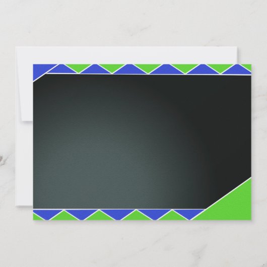 Kleine uitnodiging van Rex Birthday (Achterkant)