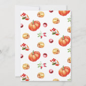 Kleine uitnodiging voor een eerste verjaardag van (Achterkant)