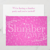 kleine uitnodigingen van de partijen : starshine (Voorkant / Achterkant)