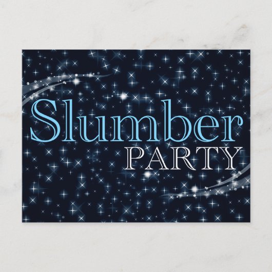 kleine uitnodigingen van de partijen : starshine (Voorkant)