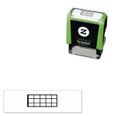 Kleine Ukelele Chord Zelfinking Stamp Zelfinktende Stempel (In situ)