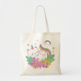 Kleine Unicorn Cute Design-Canvas tassen