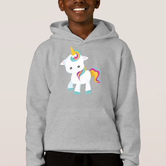 Kleine Unicorn, Cute Unicorn, Magische Unicorn (Voorkant)