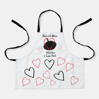Kleine Valentijn Apron voor de  Lover Schort