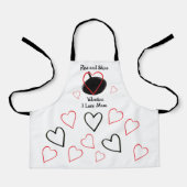 Kleine Valentijn Apron voor de  Lover Schort (Voorkant)