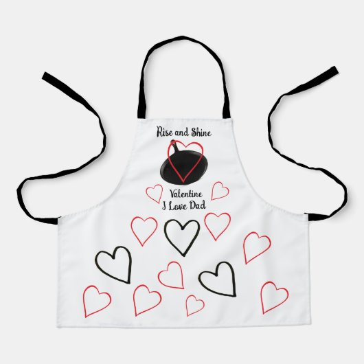 Kleine Valentijn Apron voor de Lover Schort (Voorkant)