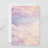 Kleine Valentijn Baby shower Kaart (Achterkant)