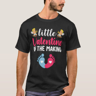 Kleine Valentijn in de maak Zwangerschap Zwanger T-shirt