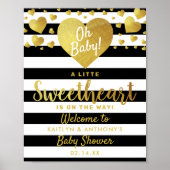 Kleine Valentijnsdag Baby shower Poster (Voorkant)