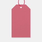 Kleine Valentijnse Baby showers Cadeaulabel (Achterkant)