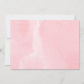 Kleine Valentijnse  baby showers Kaart (Achterkant)