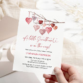 Kleine Valentijnse Baby showers Kaart