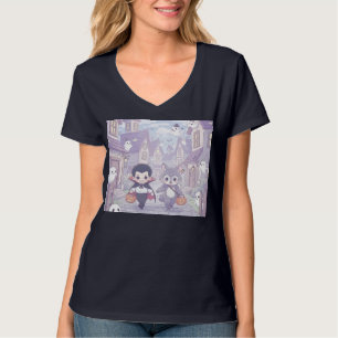 Kleine vampier en weerwolf Trick-or-Treat T-shirt