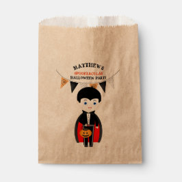 Kleine Vampier Halloween Party Bedankzakje