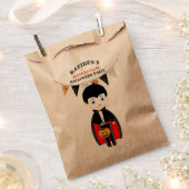 Kleine Vampier Halloween Party Bedankzakje (Geknipt)