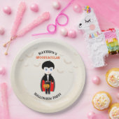 Kleine Vampier Halloween Party Papieren Bordje (Feest)