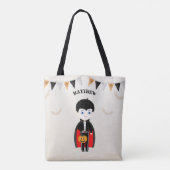 Kleine Vampier Halloween Party Tote Bag (Achterkant)