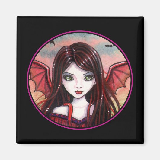 Kleine vampiermagneet magneet (Voorkant)