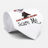 Kleine Vampire Koud Bloed Mensen Halloween Stropda Stropdas (Opgerold)