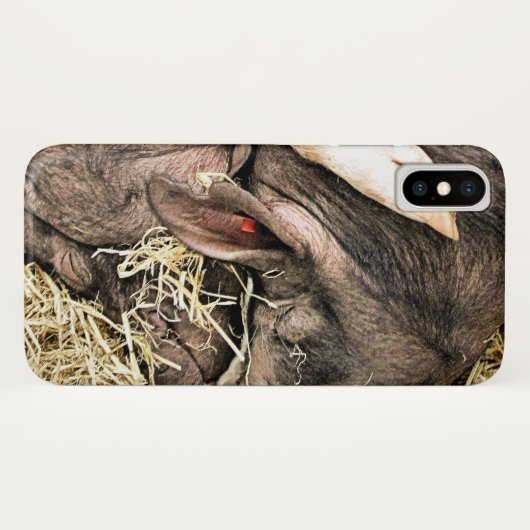 KLEINE VARKENS Case-Mate iPhone CASE (Achterkant (horizontaal))