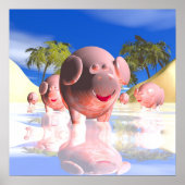 Kleine varkens poster (Voorkant)