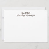 KLEINE VARKENS-uitnodiging (Achterkant)