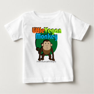 Kleine Vegan Monkey-Baby met lange hoes
