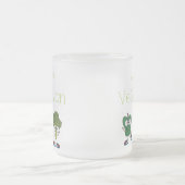 Kleine vegetariër matglas koffiemok (Center)