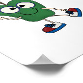 Kleine vegetariër poster (Hoek)