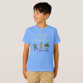 Kleine vegetariër t-shirt (Voorkant volledig)