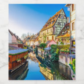 Kleine Venetië, Colmar Wijn Etiket (Enkel label)