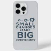 Kleine veranderingen brengen grote verbeteringen K Case-Mate iPhone Case (Achterkant)