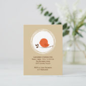 Kleine verjaardag kaart (Staand voorkant)